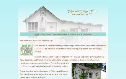 Bittersweet Design Studio - Antiques & Vintage Items (will open in a new window)